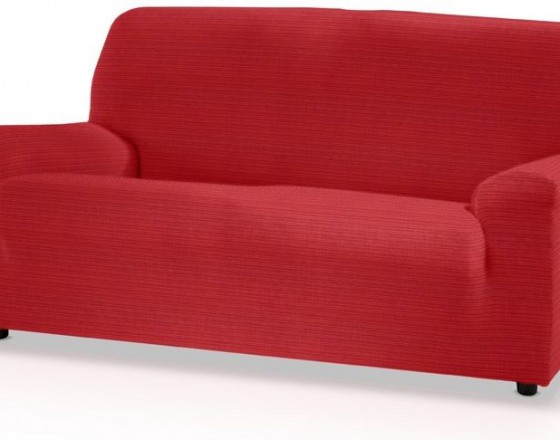 Чехол на двухместный диван универсальный Ибица Рохо
